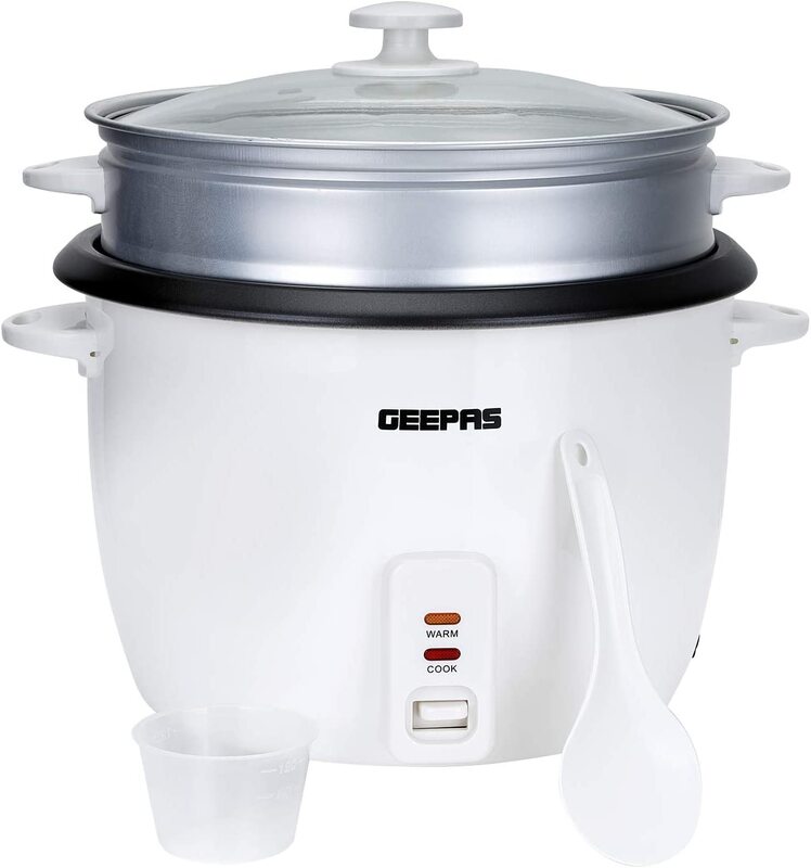 Geepas 2.2L Automatic Rice Cooker- GRC4326